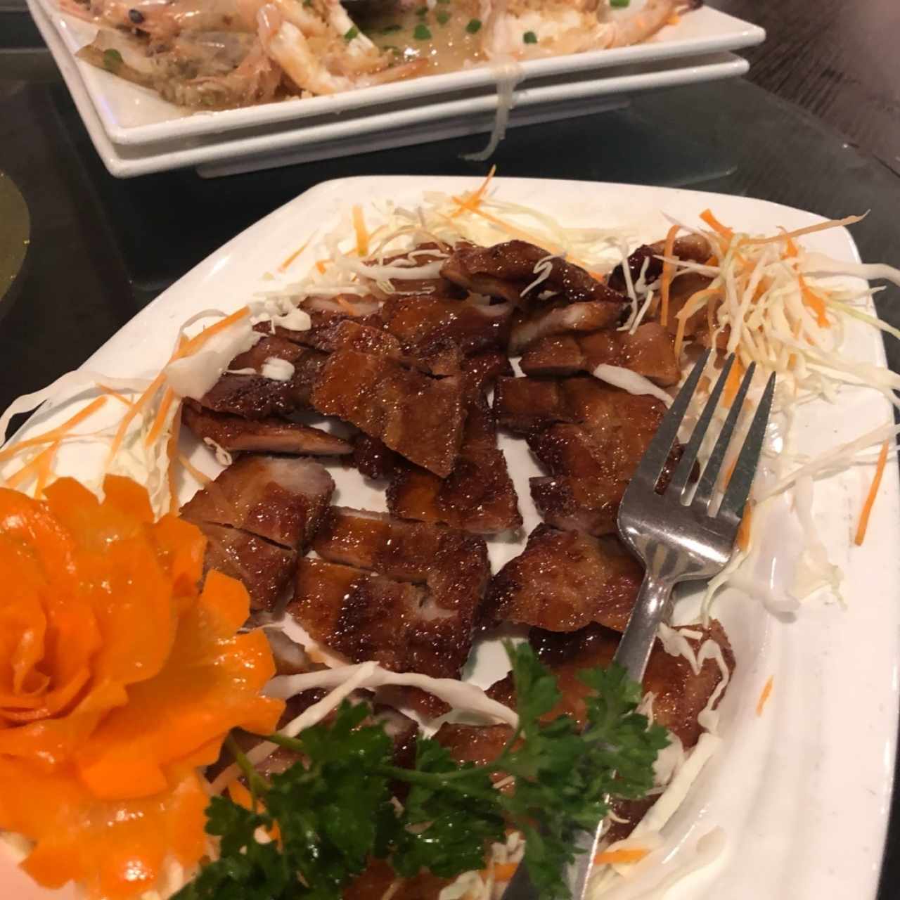 Puerco al carbón