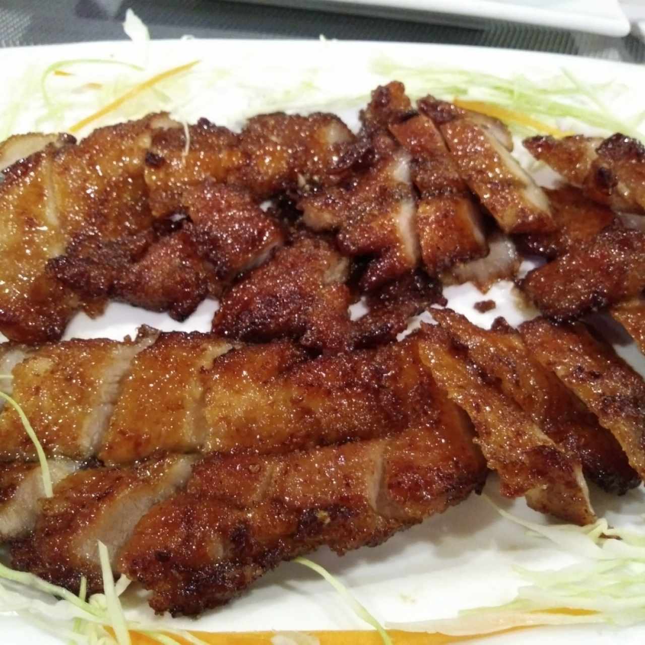 Puerco al carbón
