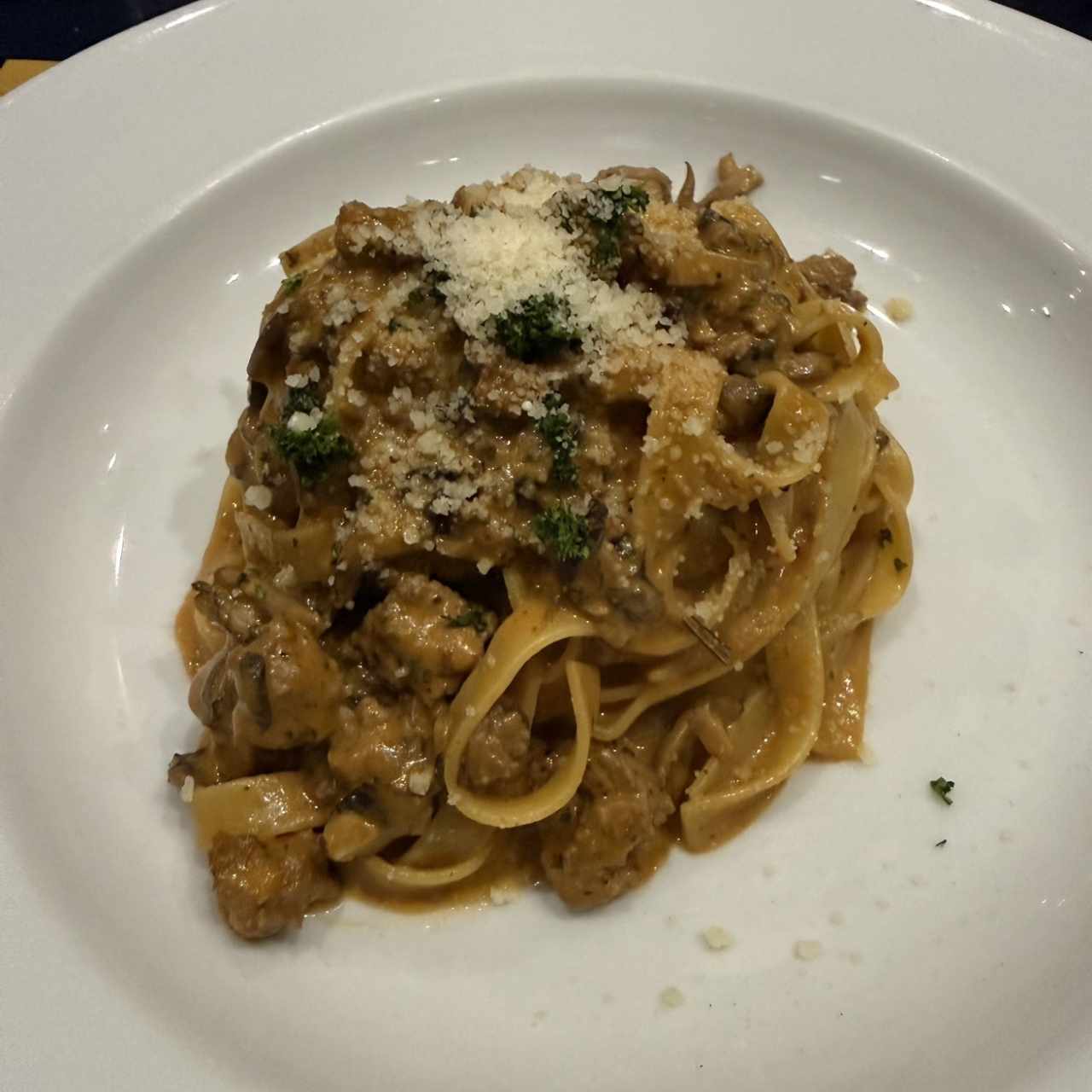 Pasta Tradizionale - Fetuccine Alla Boscaiolla