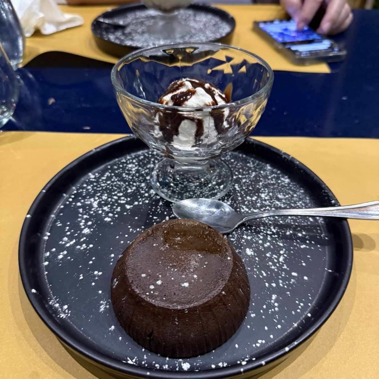 Fondant de chocolate 