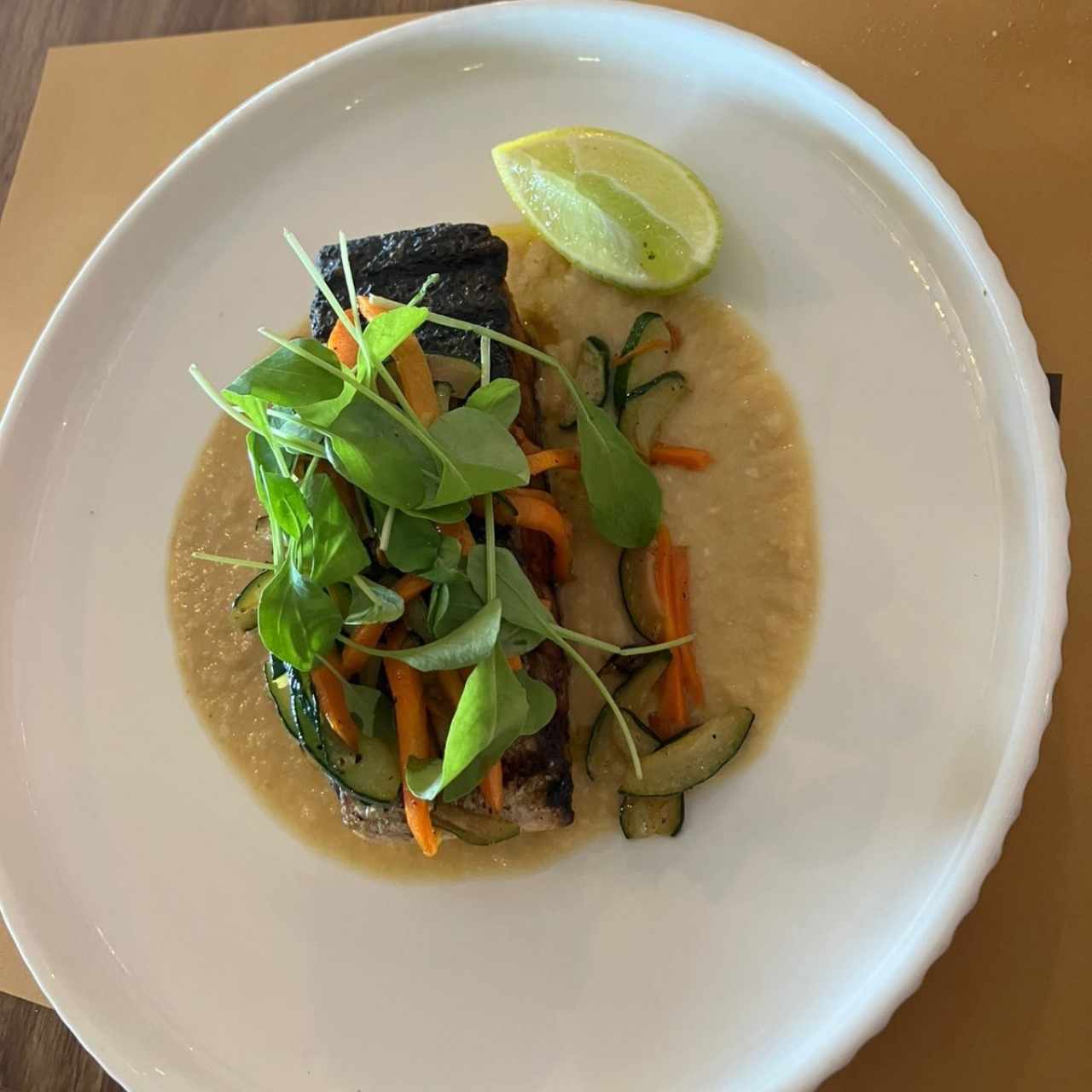 Salmone a la Piastra