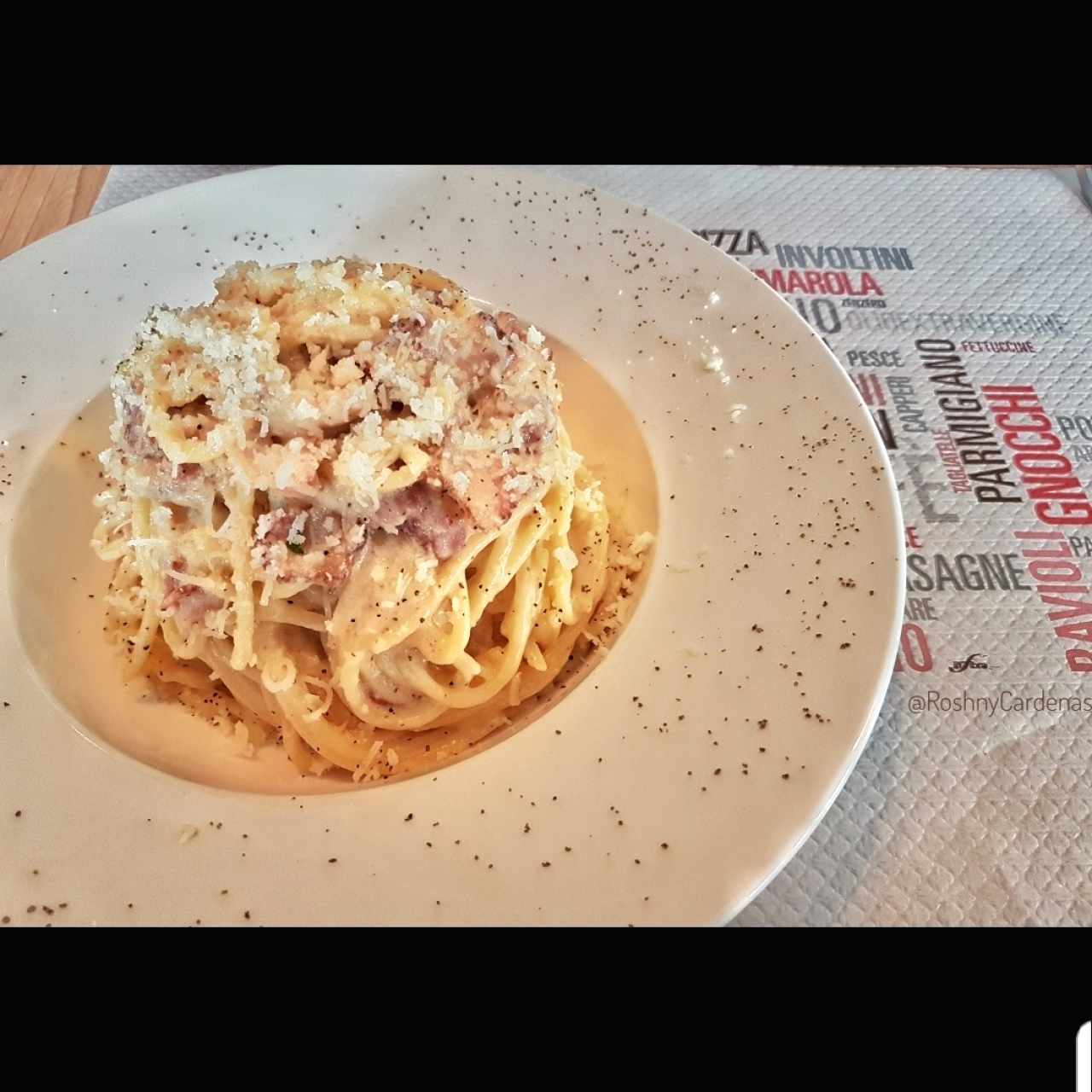 Spaghetti Alla Carbonara 