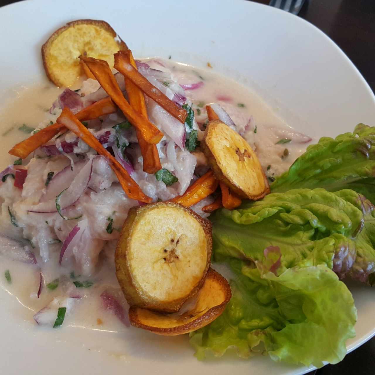 Ceviche de pescado