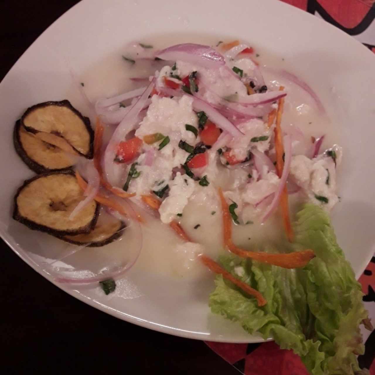 ceviche de pescado