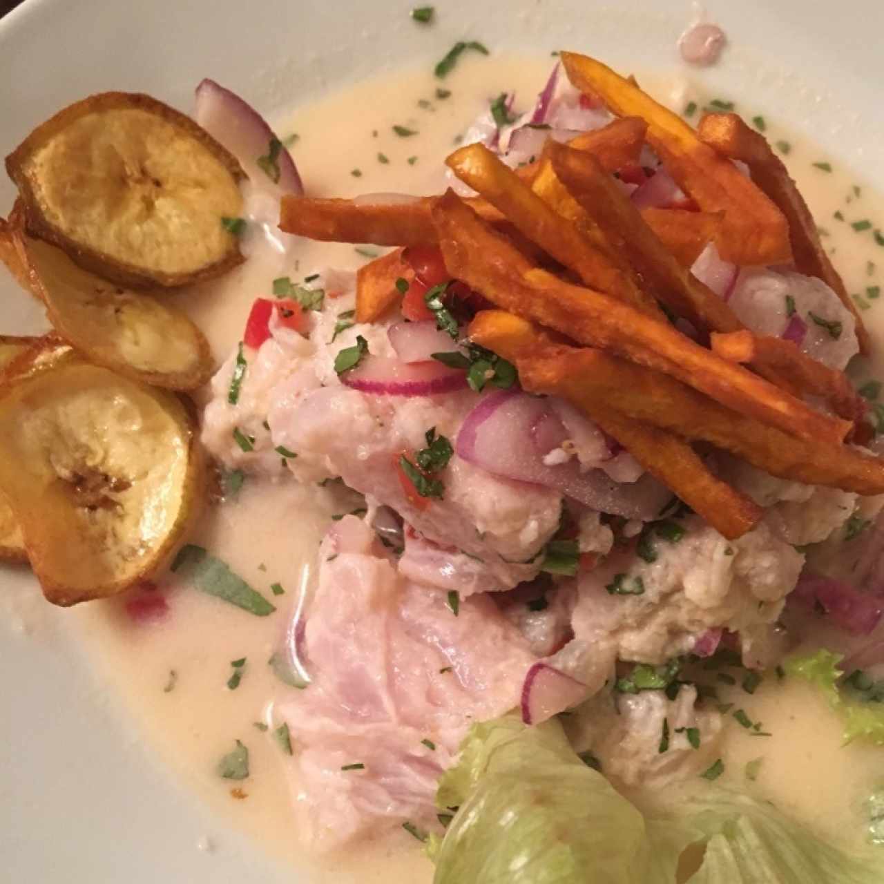 ceviche de corvina