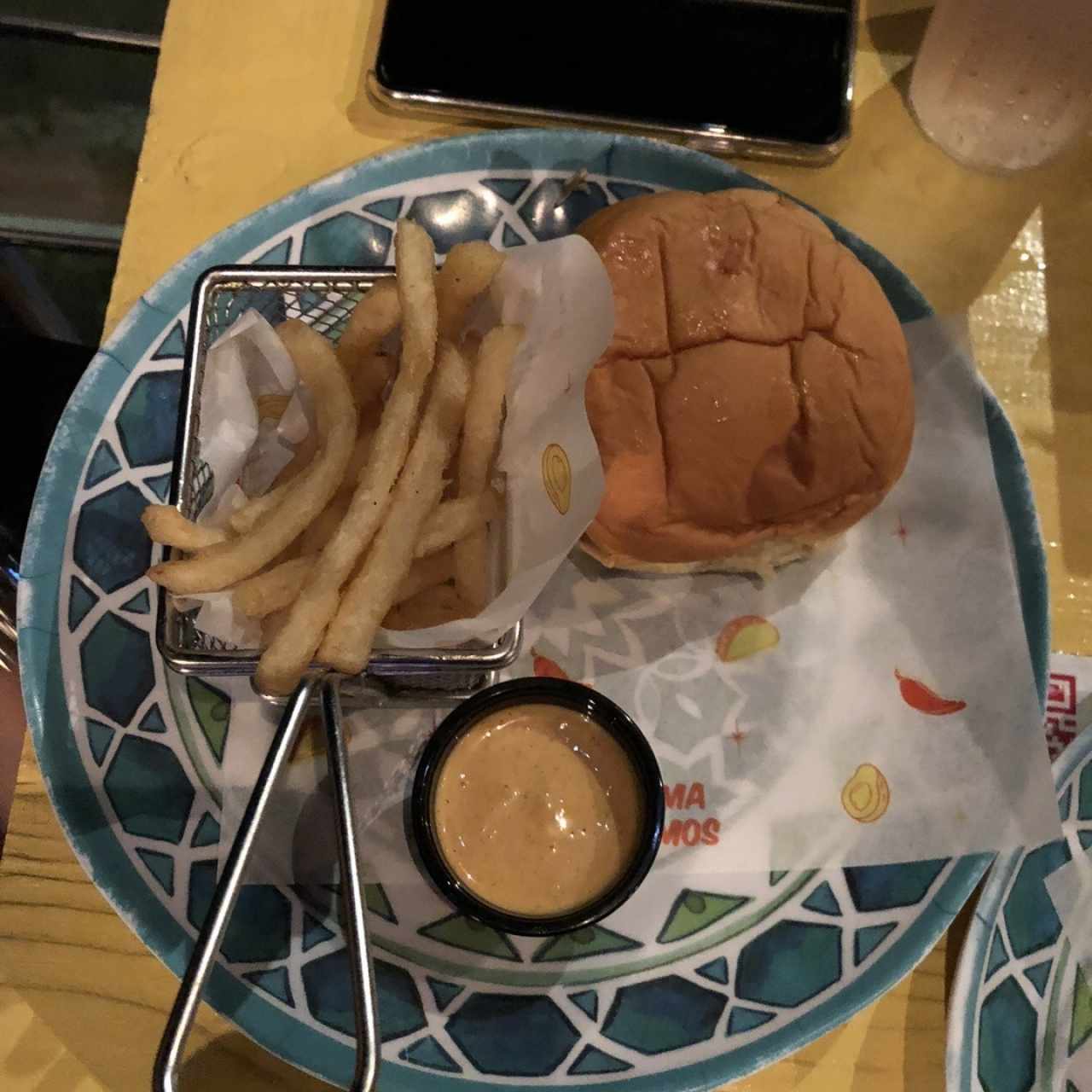 Hamburguesa de Pescado