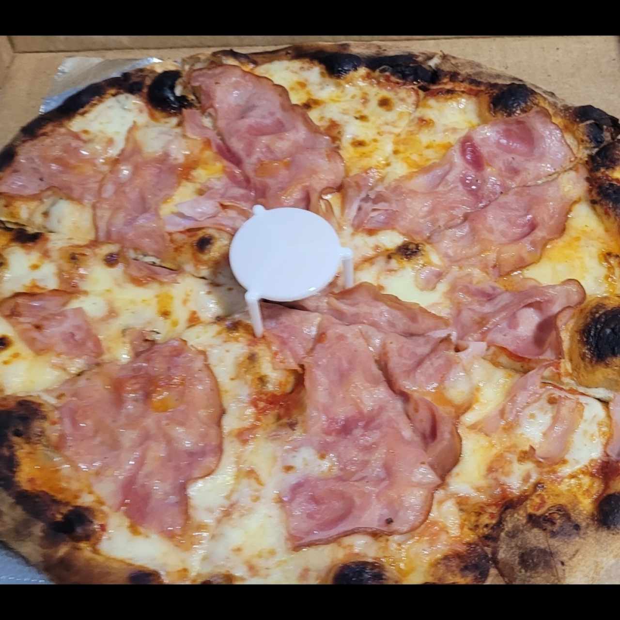 pizza de jamón