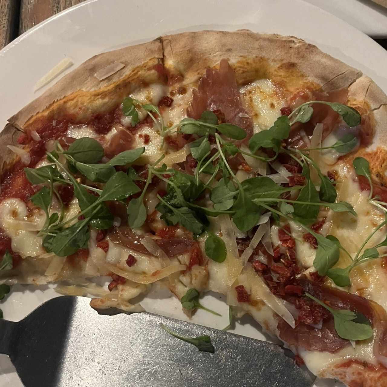 Pizza de Arúgula (9'')
