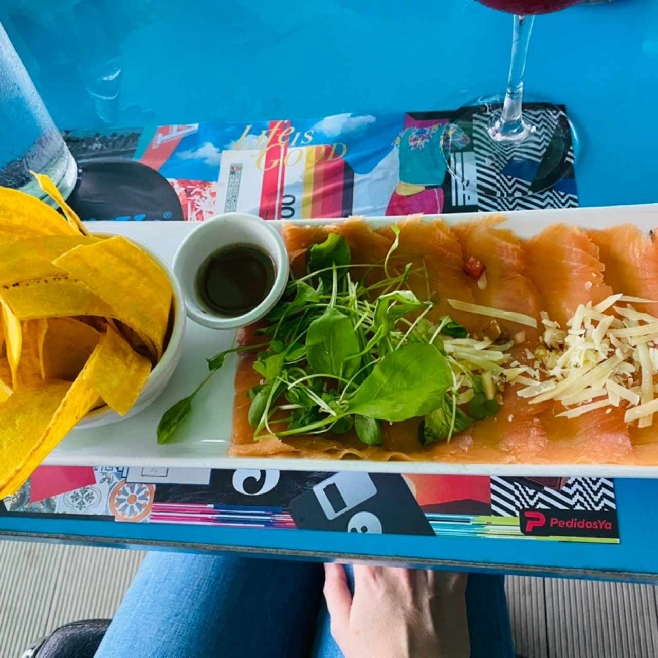 Entradas - Carpaccio Thai