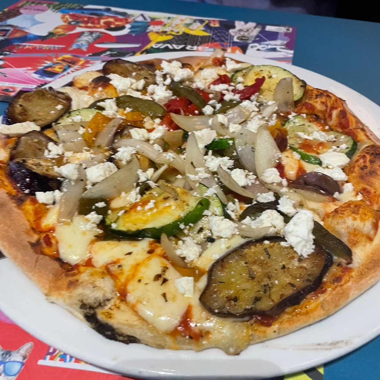 Menú Saludable - Pizza Mediterránea (9)