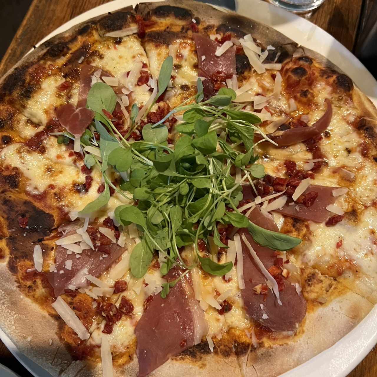 Pizza de Arúgula (9'')