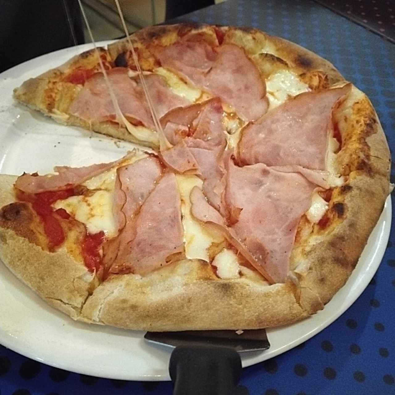 pizza de jamón 
