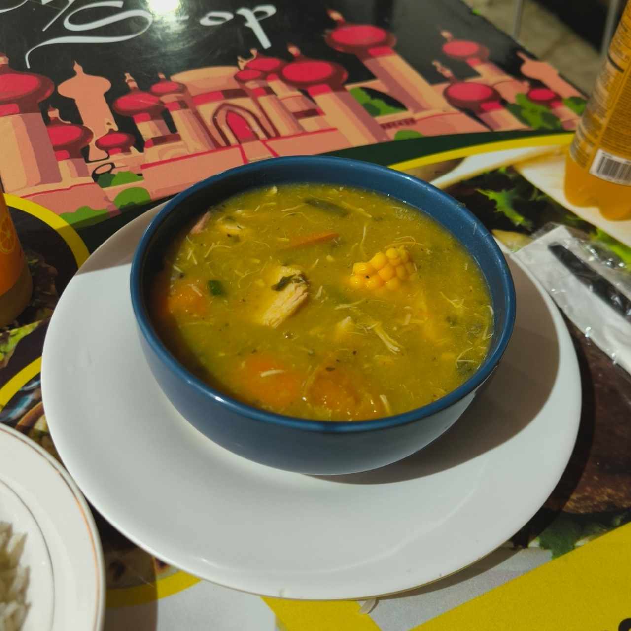 Almuerzo - Sopa de pollo