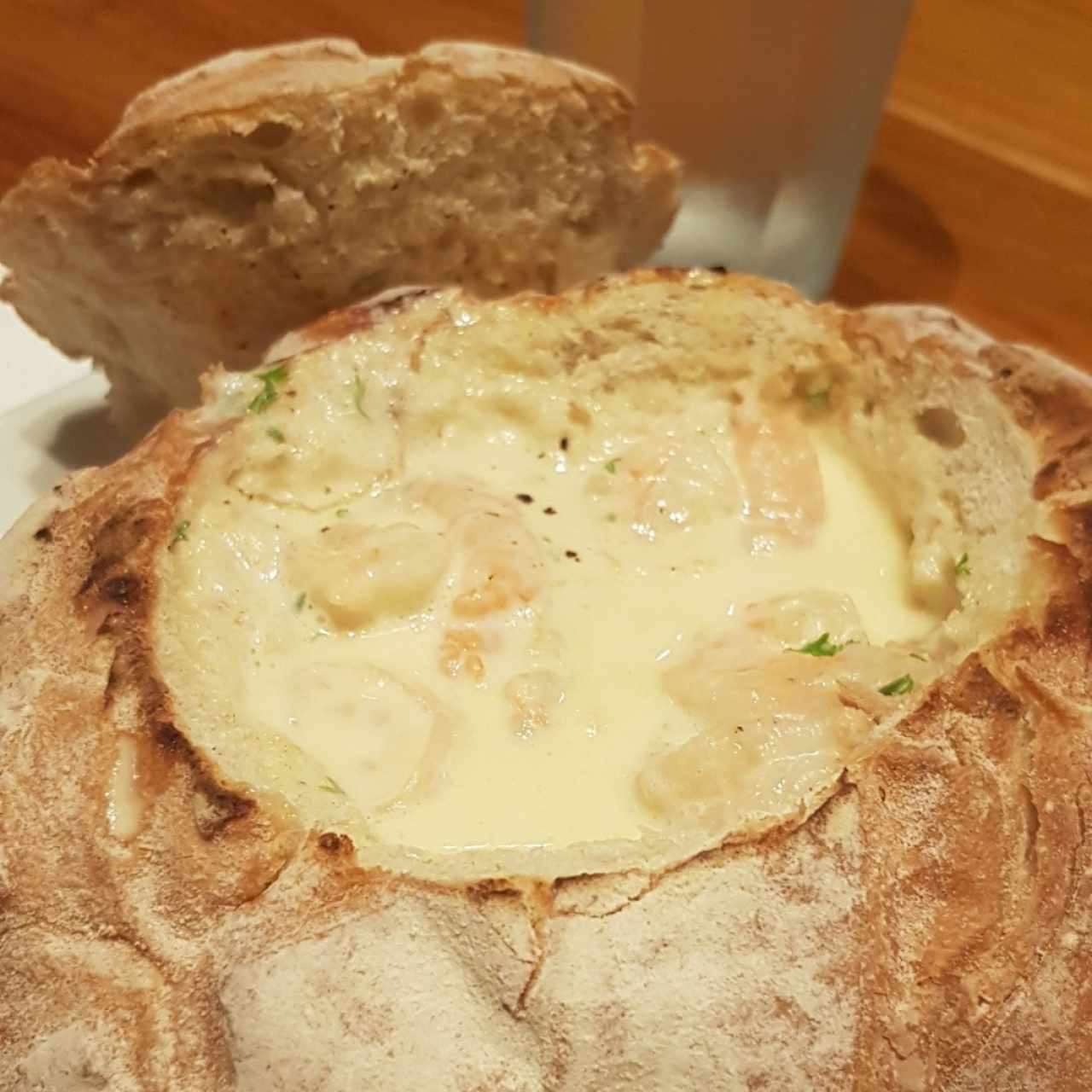 Panne Cook de Camarones Al Ajillo 