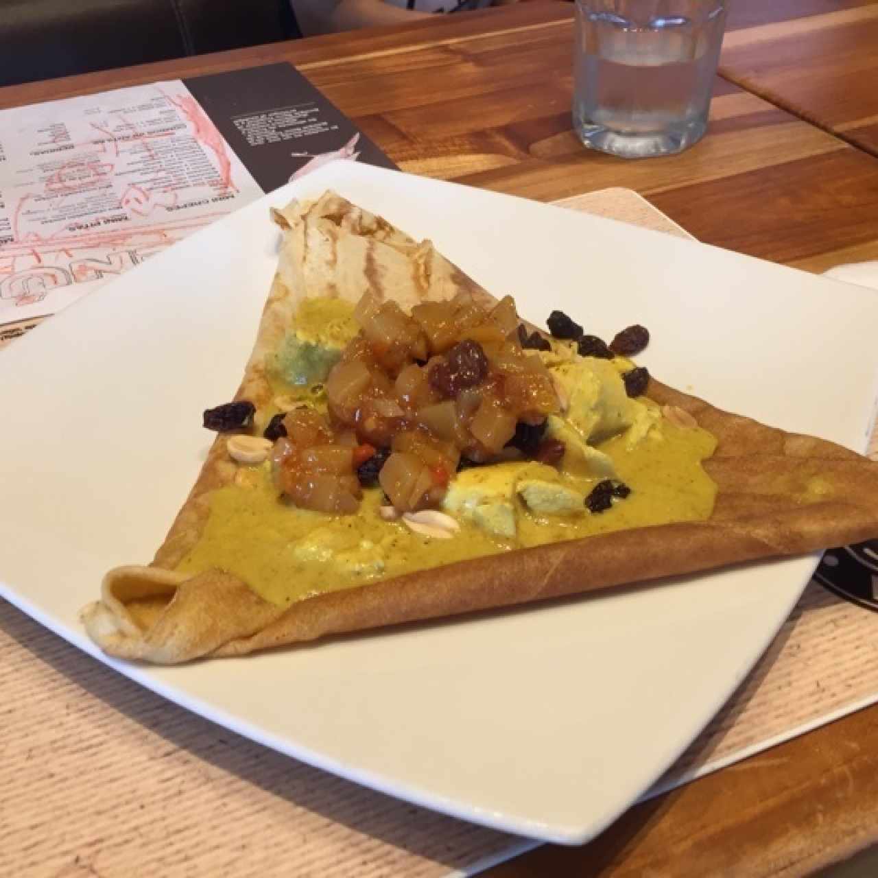crepa pollo al curry 