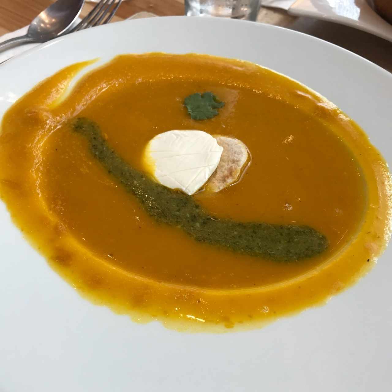crema de zapallo