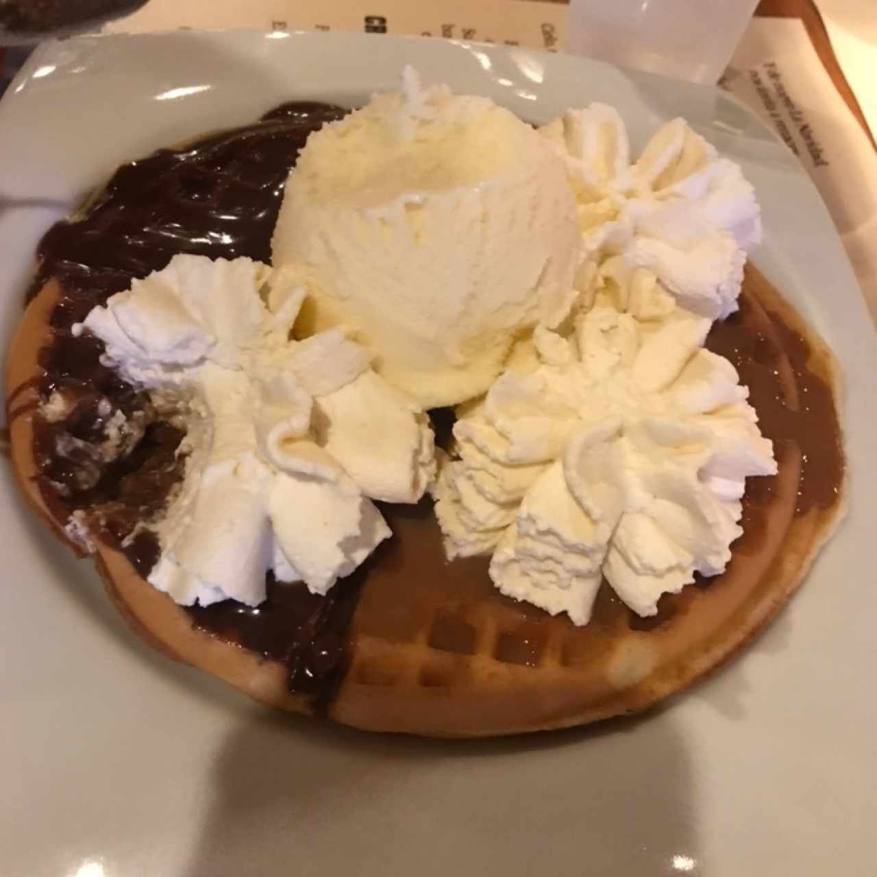 waffle especial 