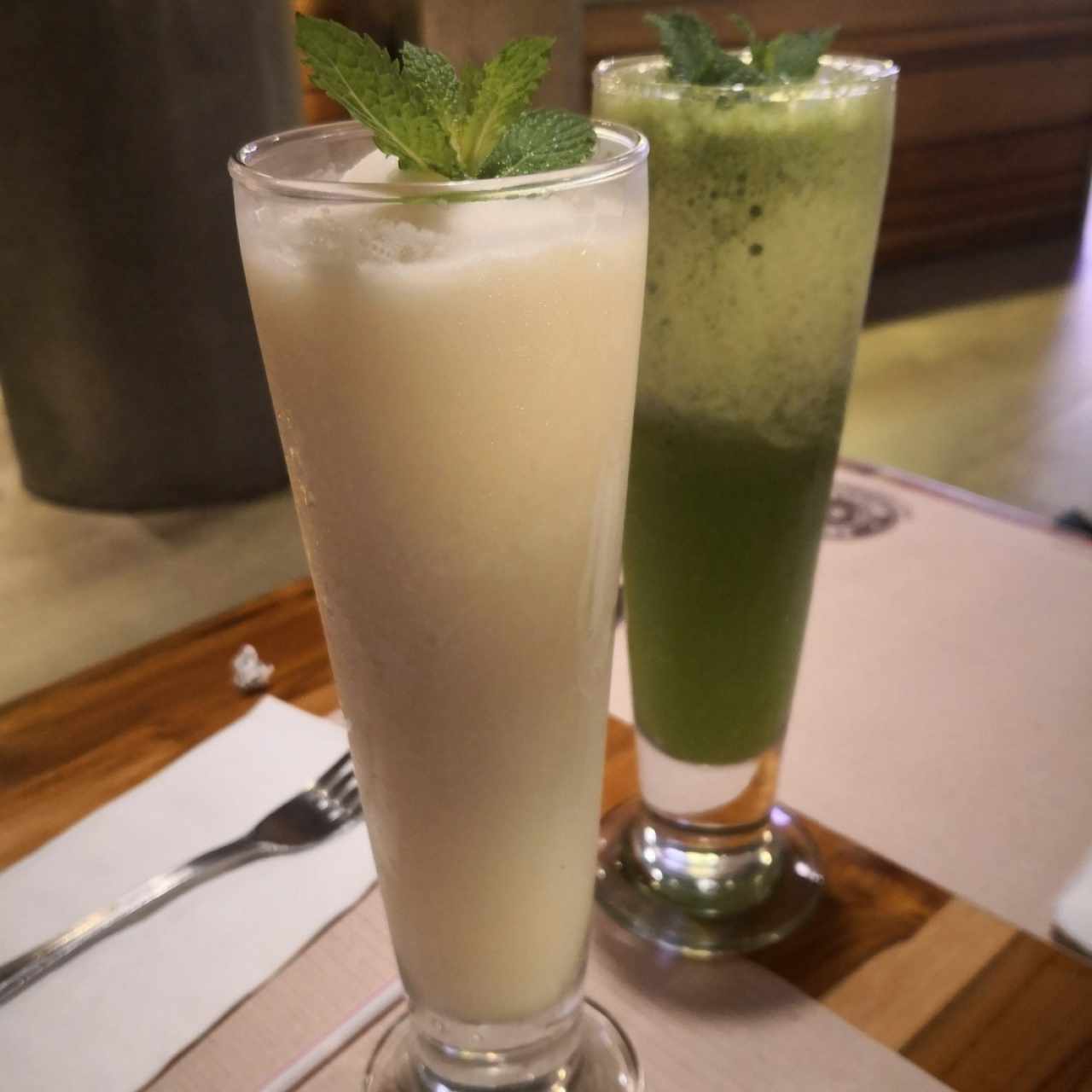 Excelente Limonada de Yerbabuena y Yerbabuena con coco