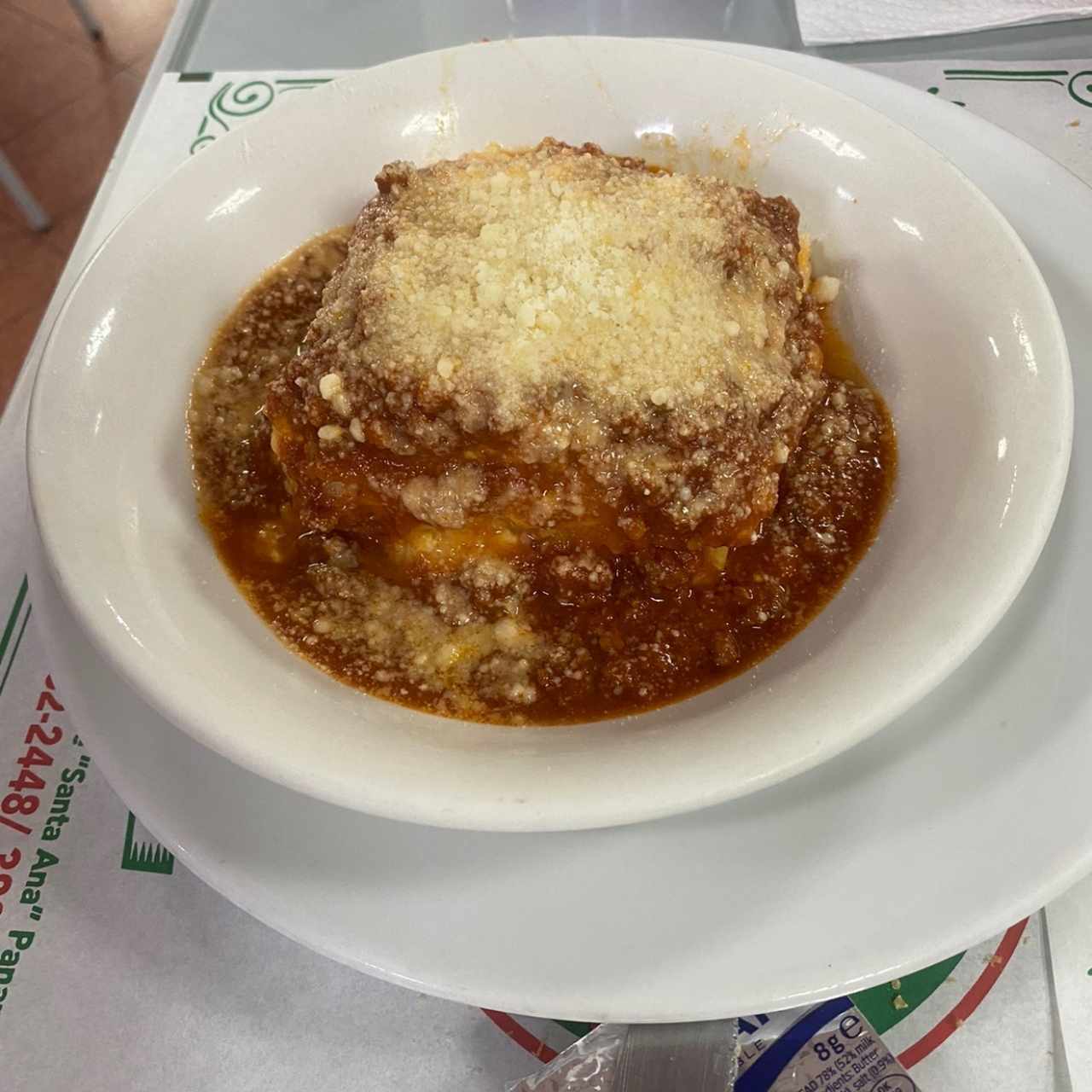 Lasagña de carne