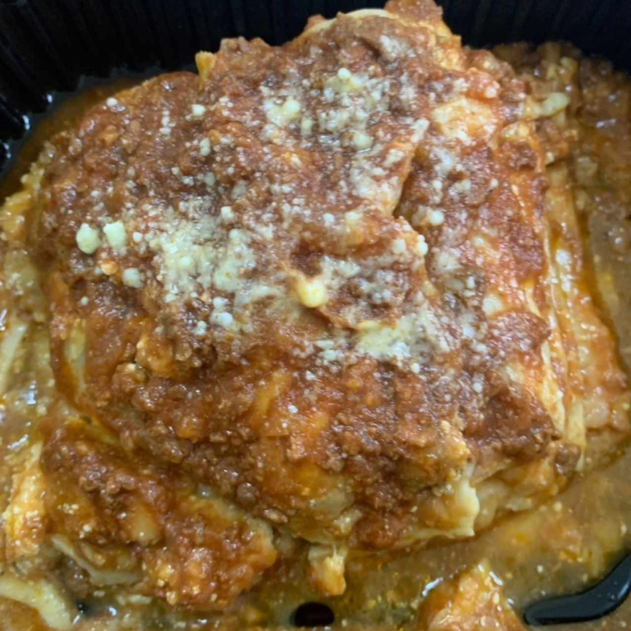 lasagña de carne roja 