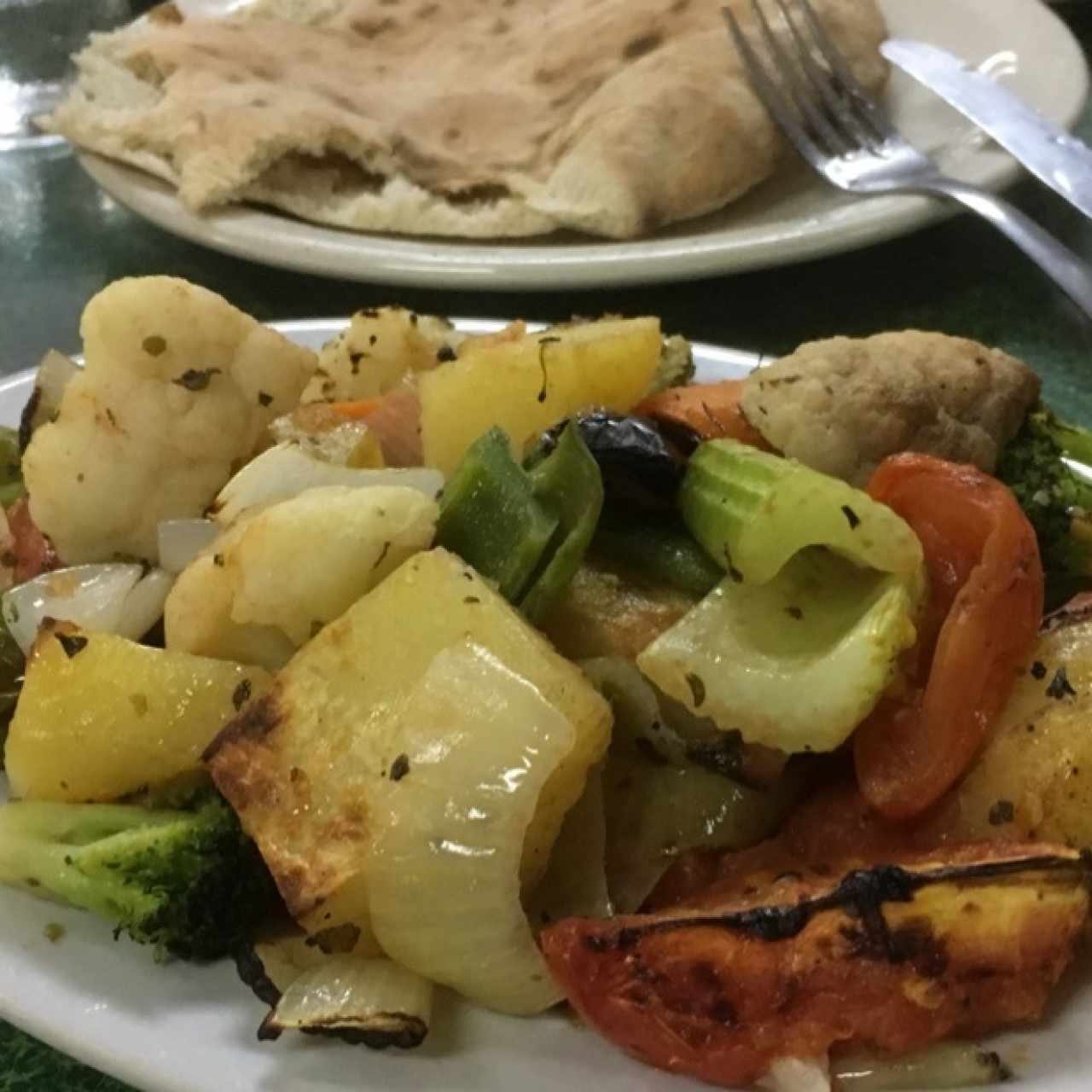 Verduras asadas