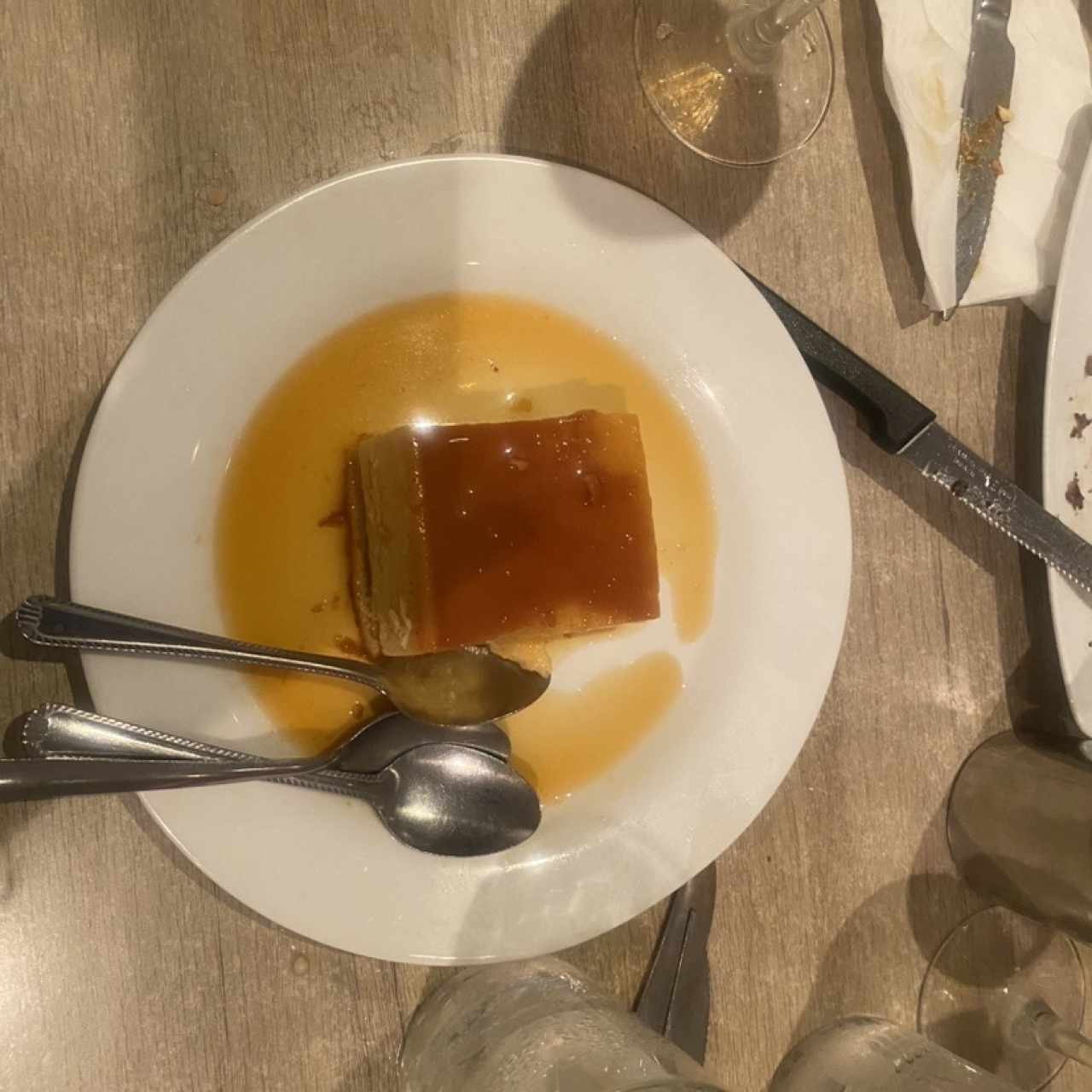 Flan de la casa