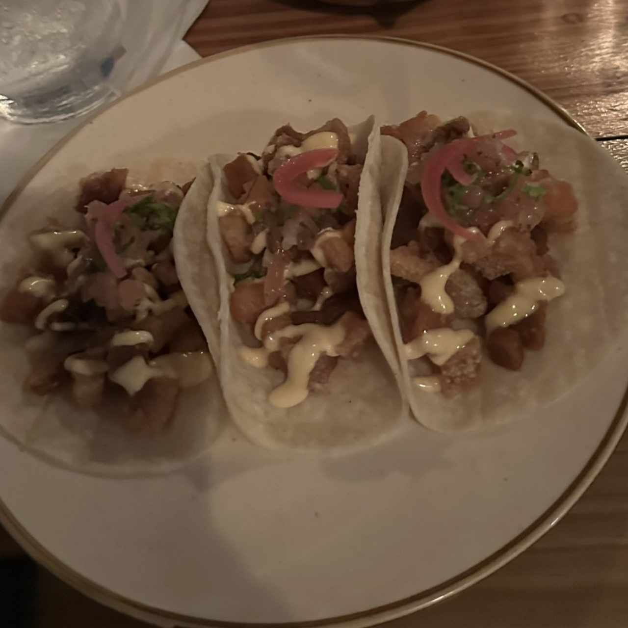 Taquitos de Chicharrón de cerdo