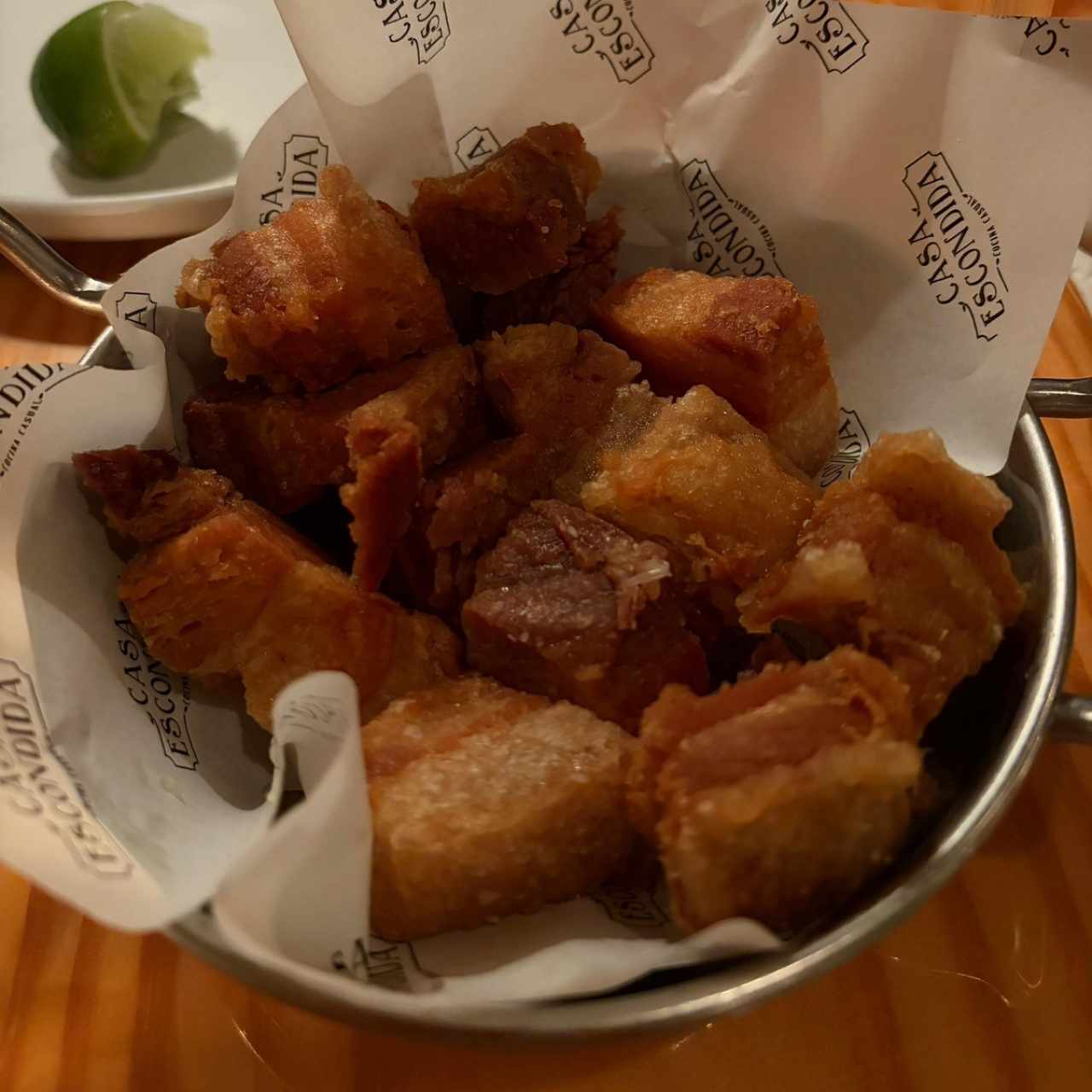Entradas - Chicharrón de cerdo