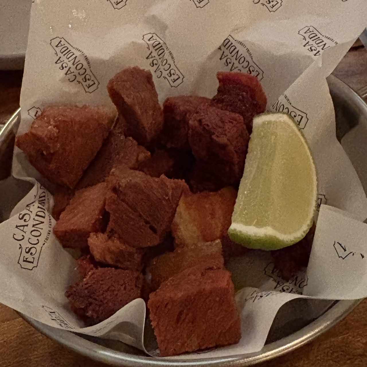 Entradas - Chicharrón de cerdo