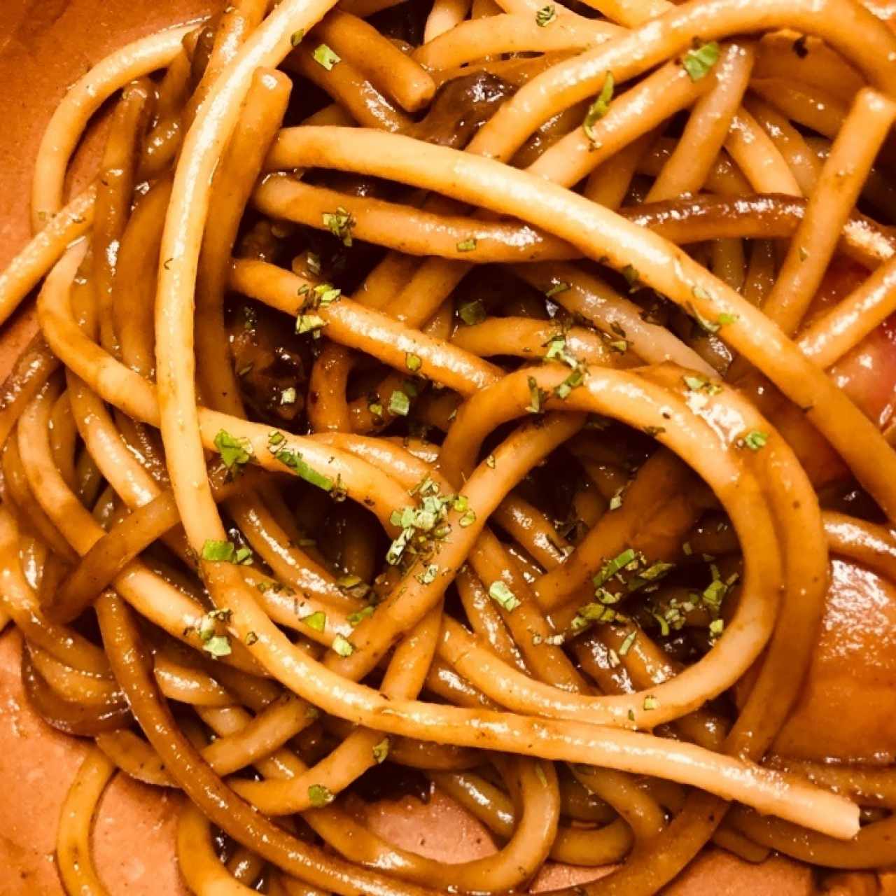 Bucatini con Entraña
