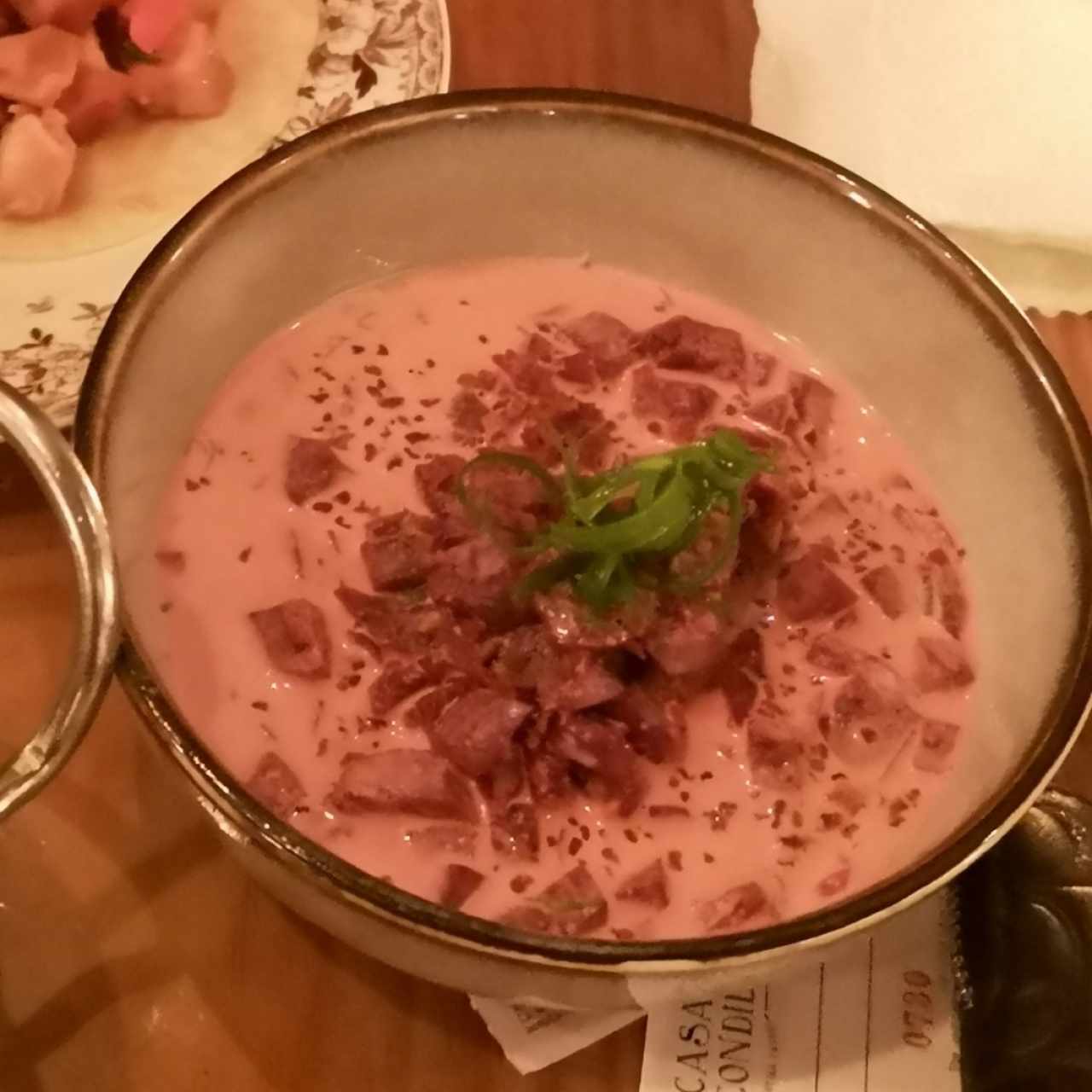 Ceviche de remolacha