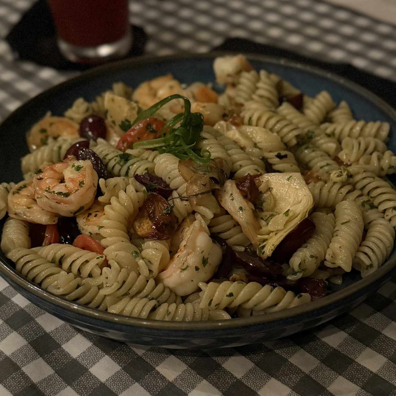 Platos Fuertes - Pasta mediterránea