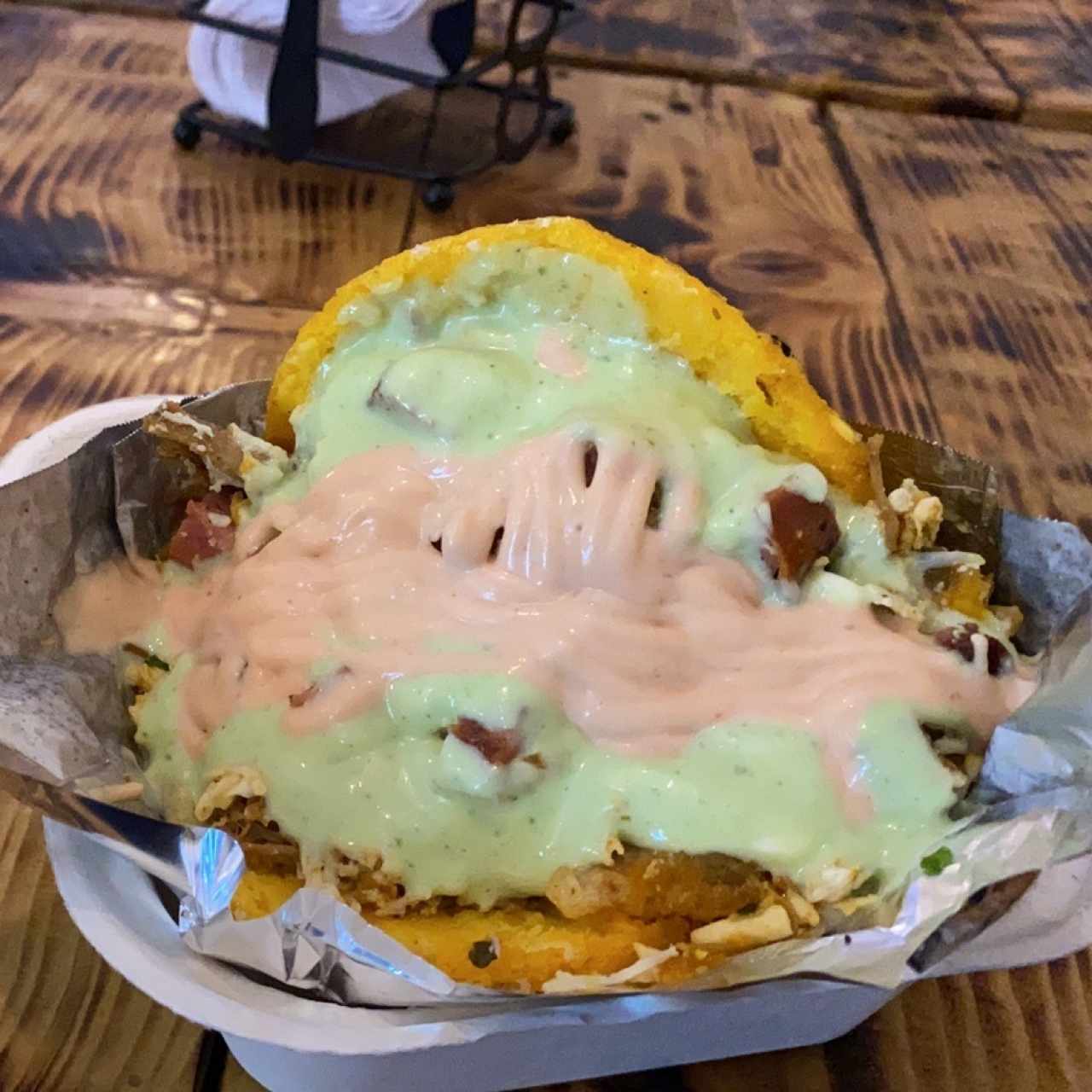 Arepa con todo 