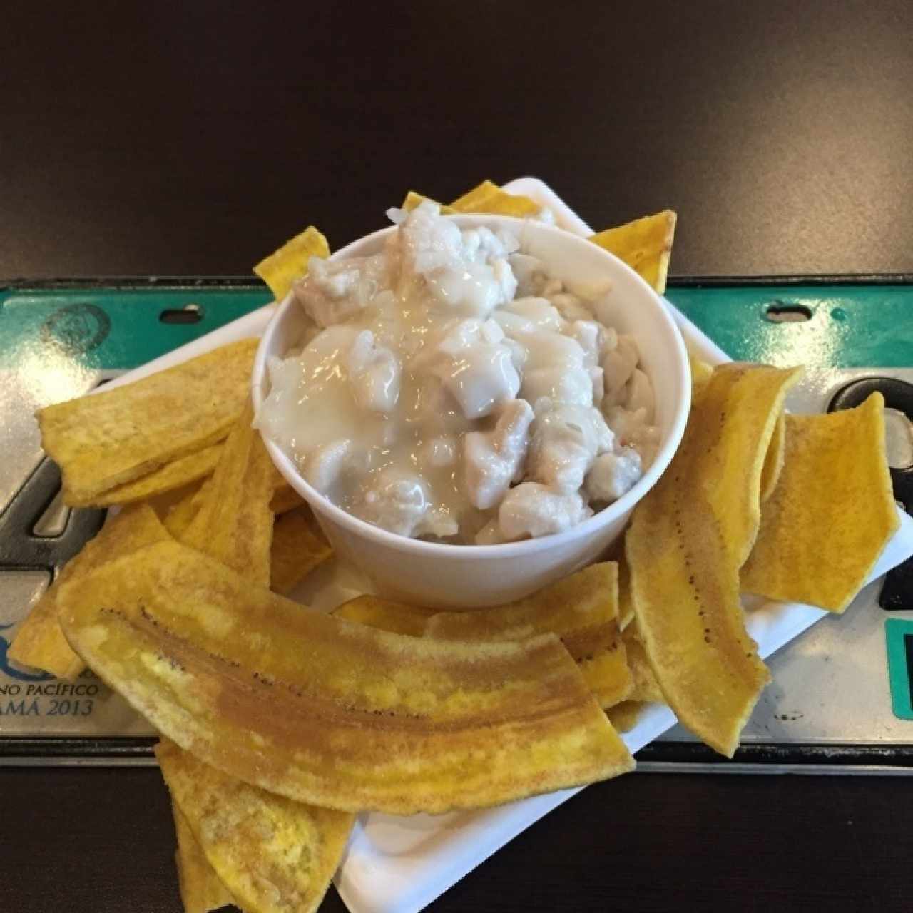 Ceviche de Corvina en salsa de coco