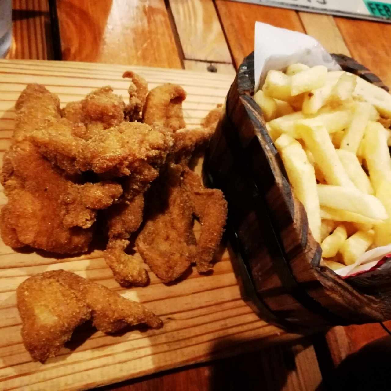 Deditos de pollo 