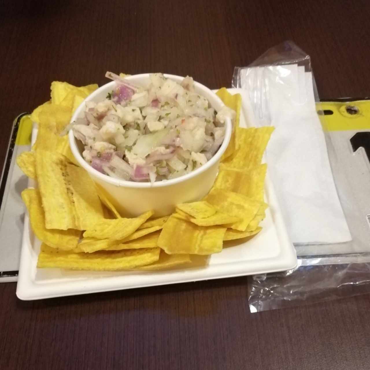 Ceviche de Corvina a la Maisa Morada