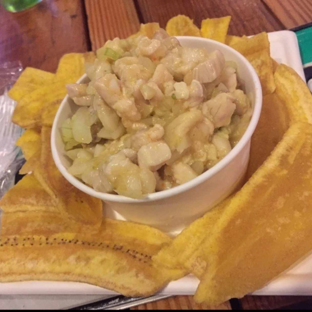 Ceviche de corvina (maracuya)