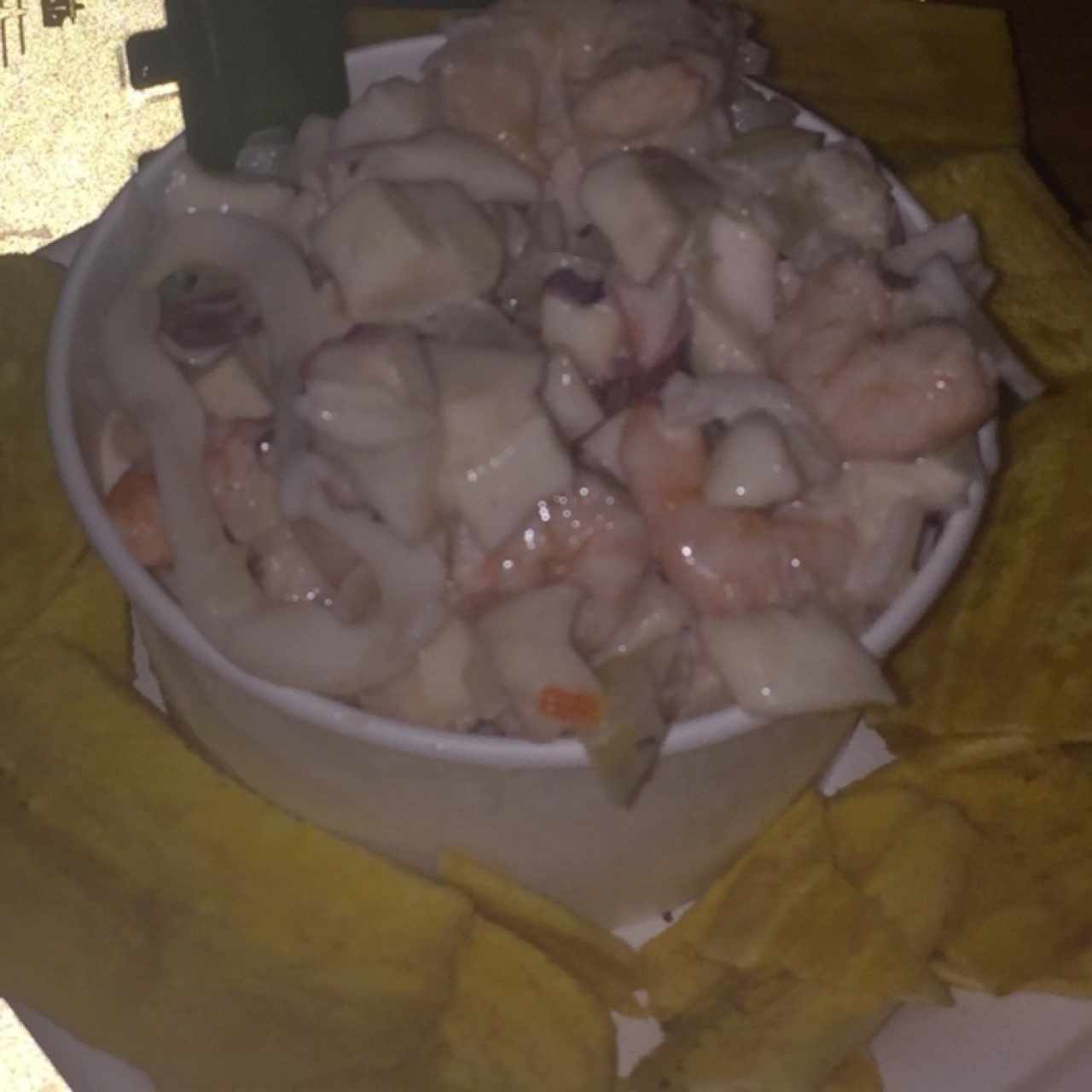 Ceviche de combinación 