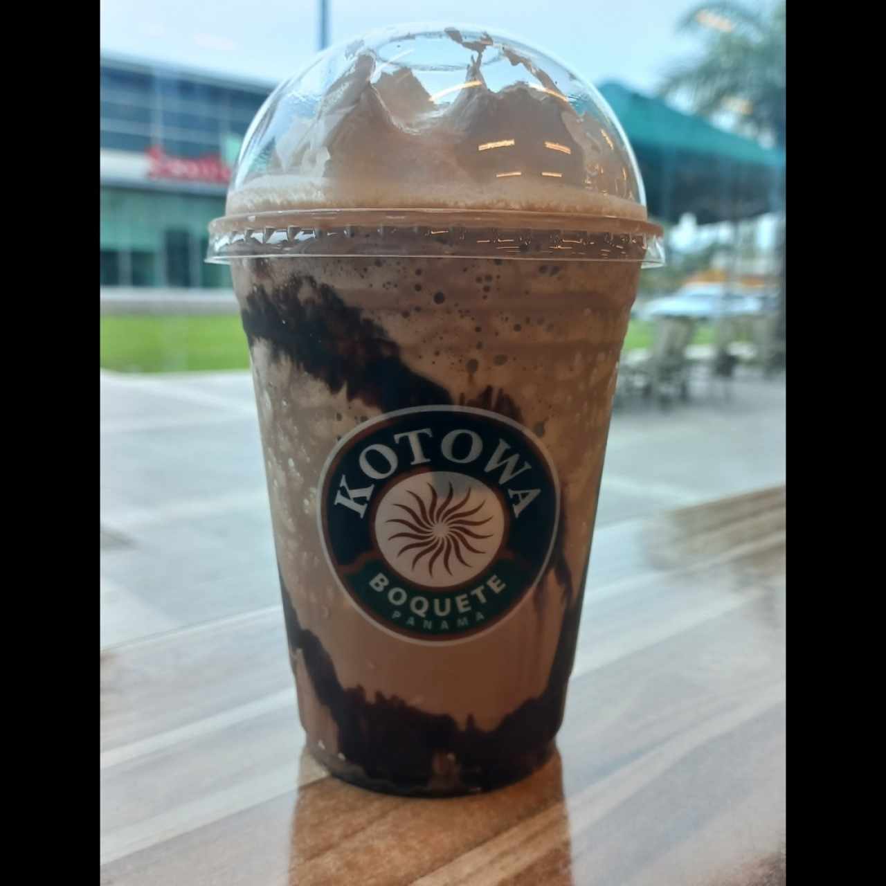 Frappé de chocolate