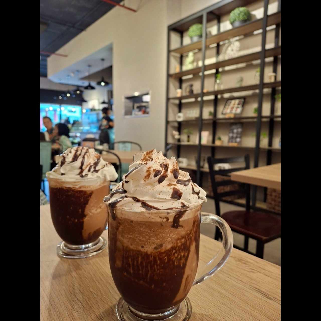 frappe café con chocolate 