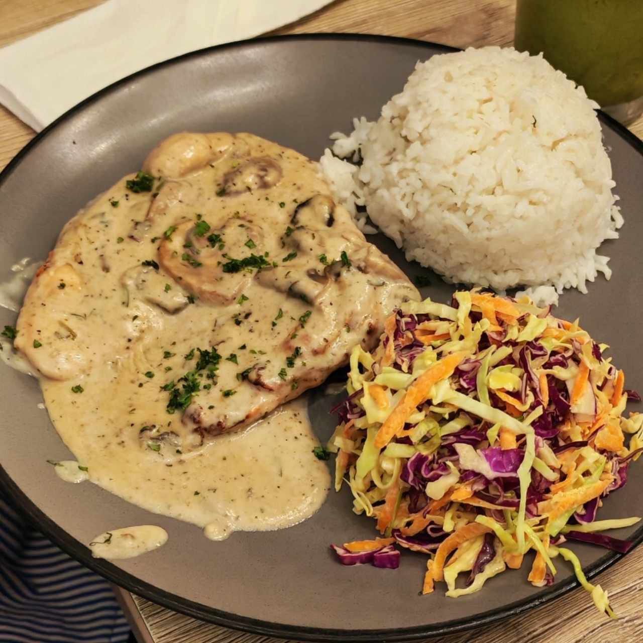 Chicken al hongo