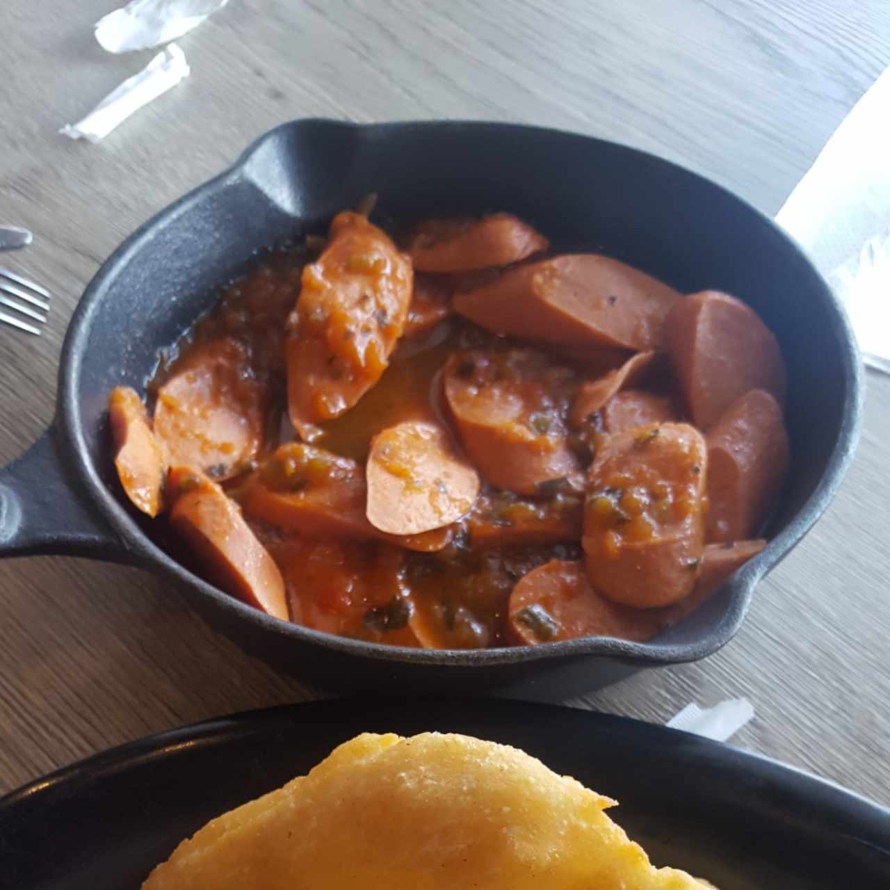 Salchichitas guisadas... como de casa!