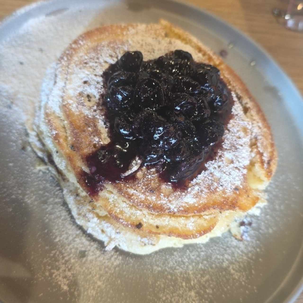 blueberry pancakes