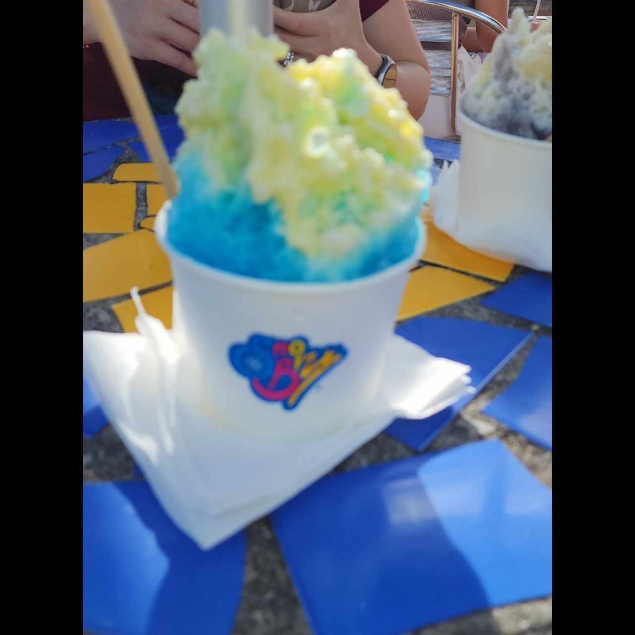 raspao de blueberry