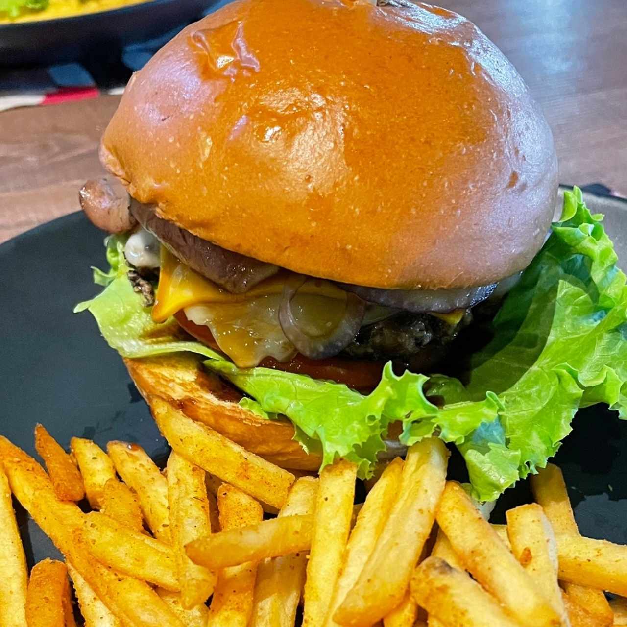 Top Burgers - American Cheese Bacon