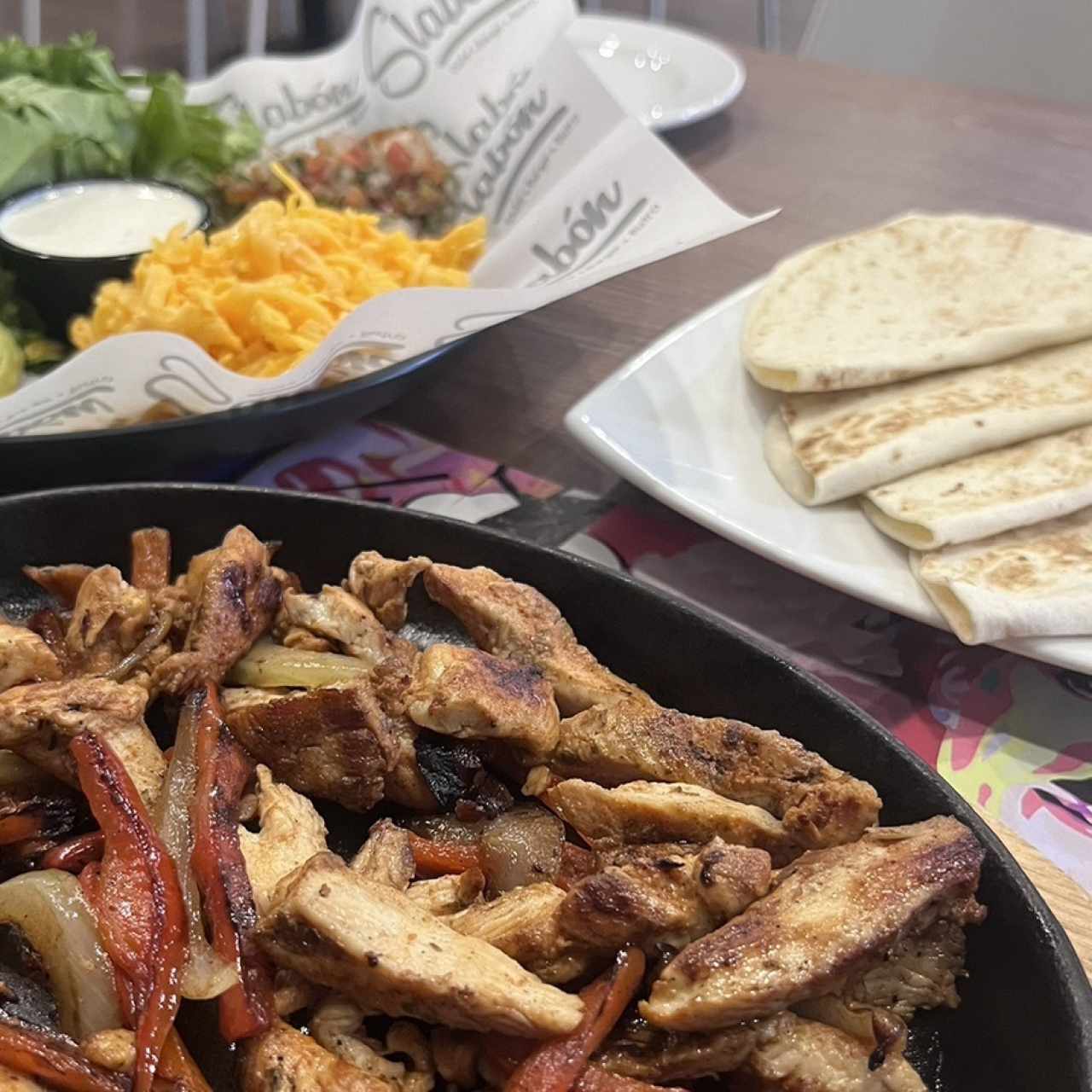 Especialidades - Fajitas de Pollo