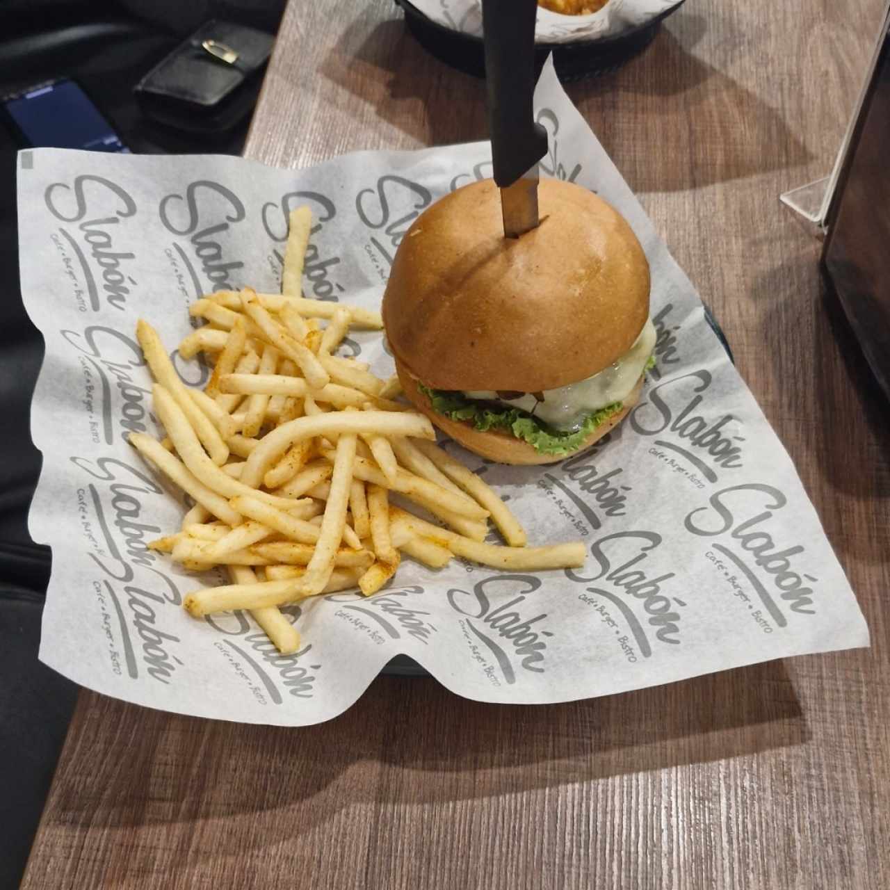Burger - Mushroom Swiss