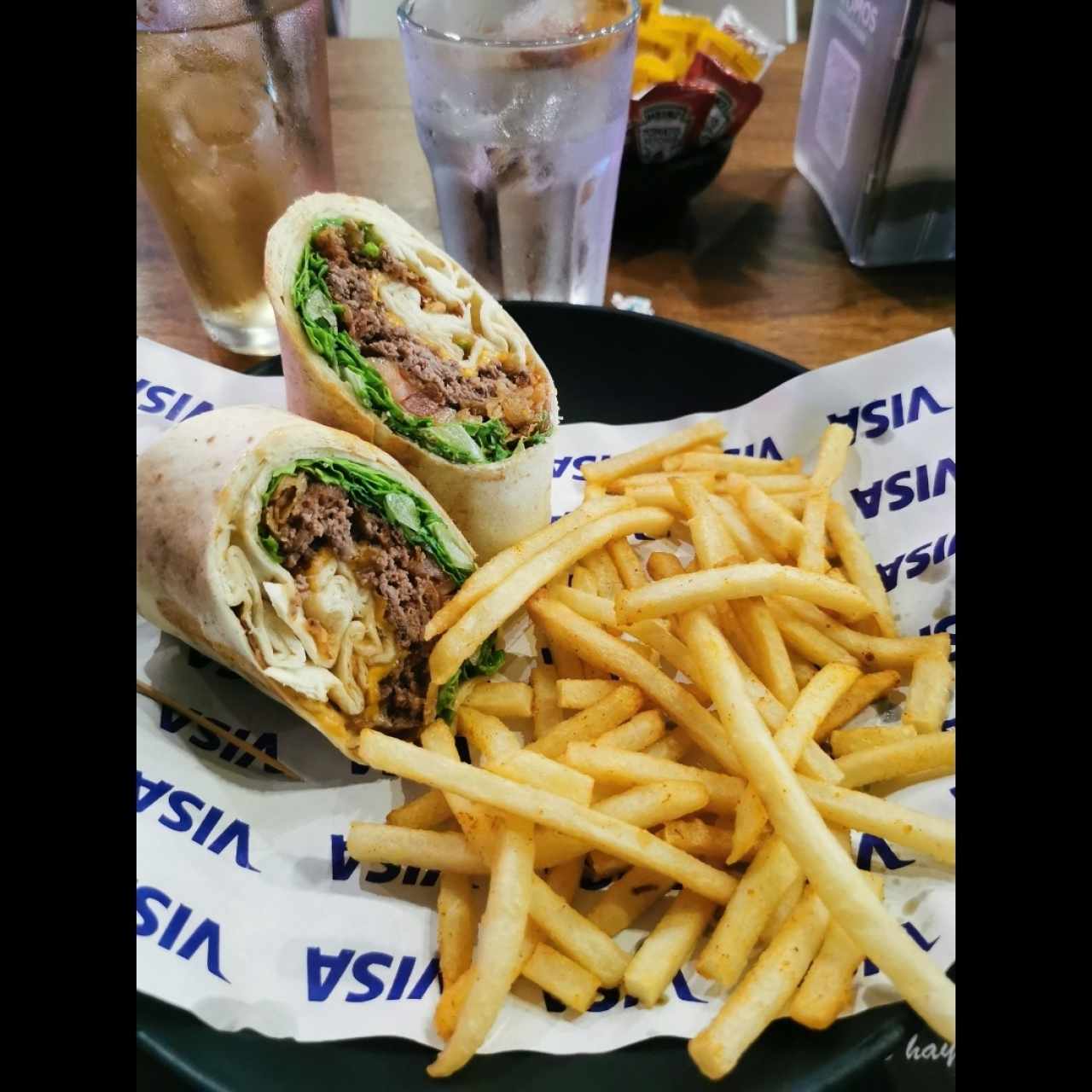 Wrap de carne