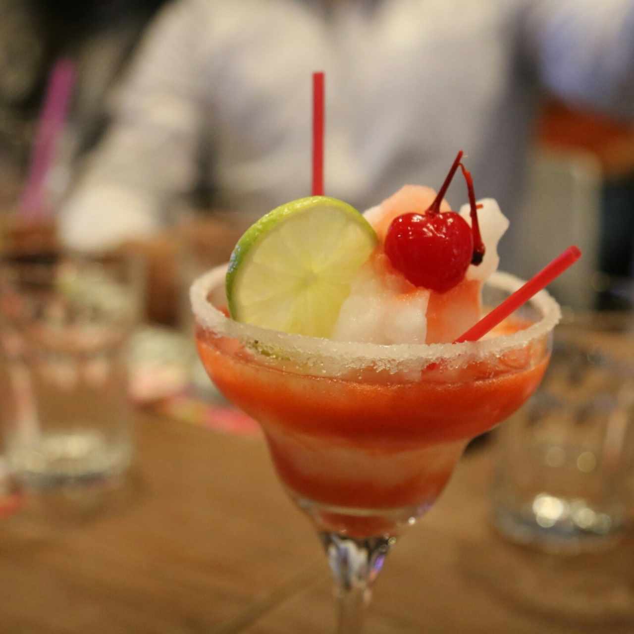margarita de fresa