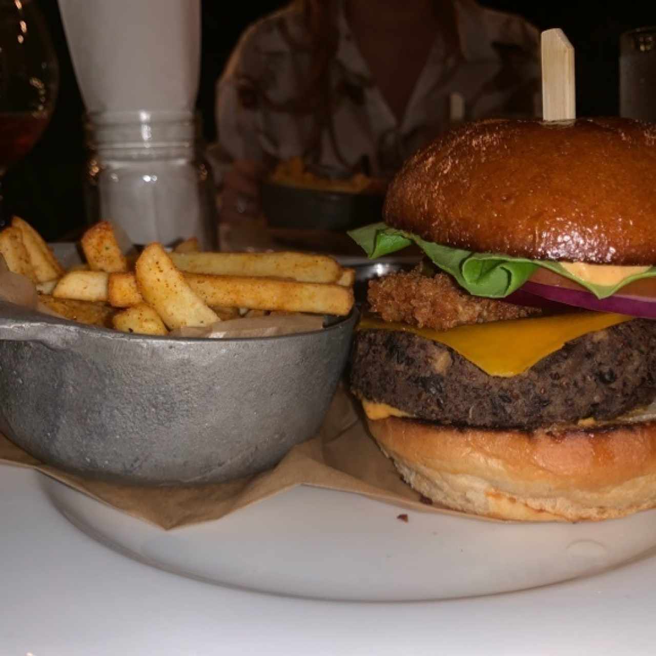 Hamburguesa El Veggie